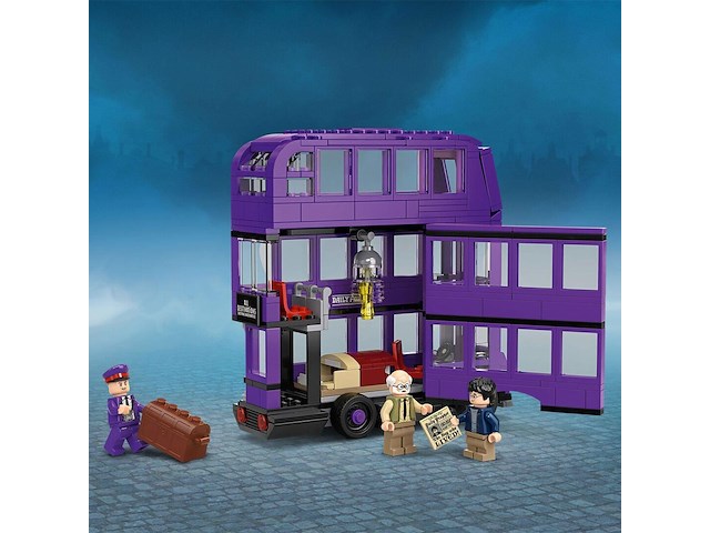 Lego - the knight bus - harry potter - afbeelding 4 van  4