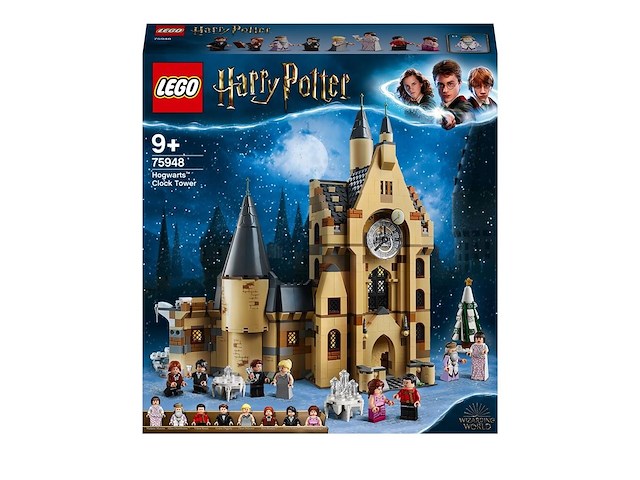 Lego - zweinstein klokkentoren - harry potter - afbeelding 1 van  4