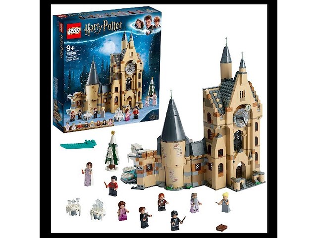 Lego - zweinstein klokkentoren - harry potter - afbeelding 2 van  4