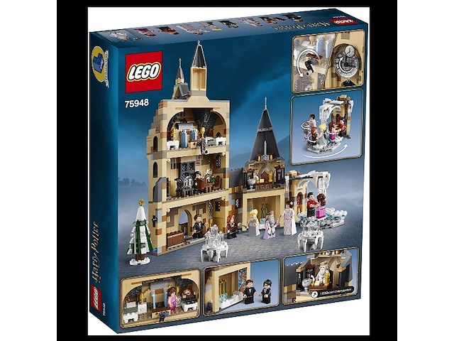 Lego - zweinstein klokkentoren - harry potter - afbeelding 3 van  4