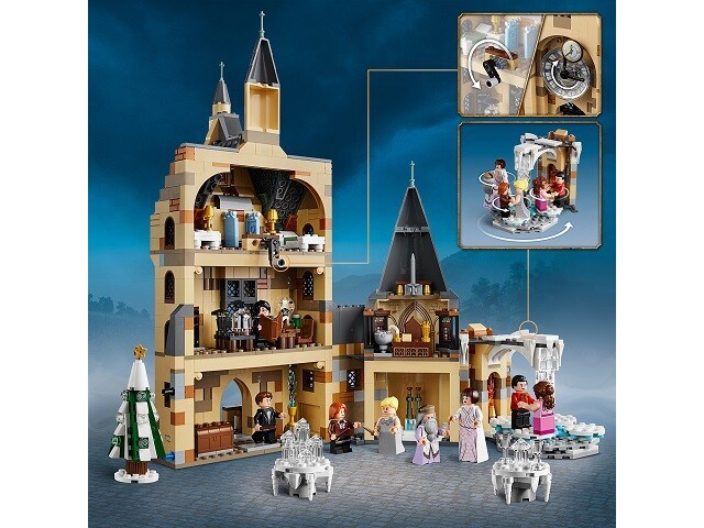 Lego - zweinstein klokkentoren - harry potter - afbeelding 4 van  4