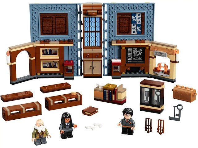 Lego - zweinstein moment toverspreukenles - harry potter - afbeelding 3 van  7