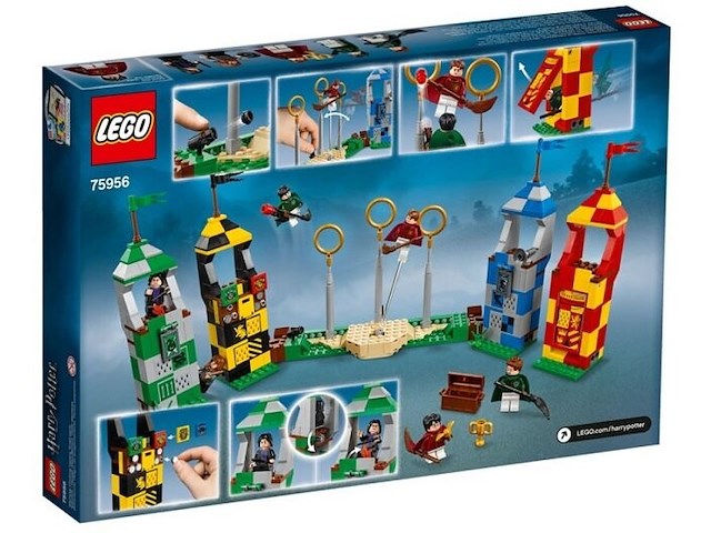 Lego - zwerkbal wedstrijd - harry potter - afbeelding 2 van  3