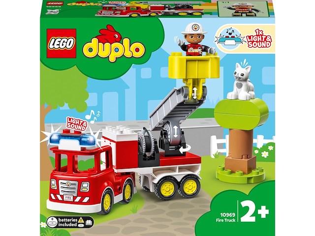 Lego duplo town brandweerauto - afbeelding 1 van  4