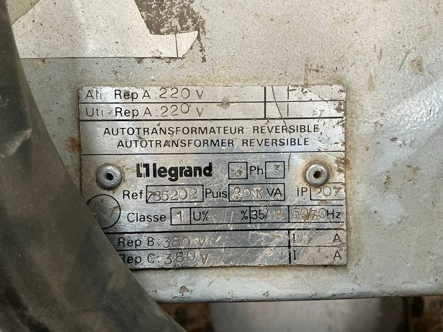 Legrand 20kva transformator - afbeelding 6 van  6