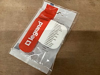 Legrand blinddeksel, wit (20x) - afbeelding 1 van  3