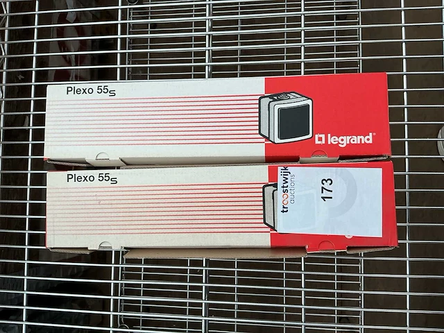 Legrande plesso 55 s opbouw schakelaars (10x) - afbeelding 2 van  2