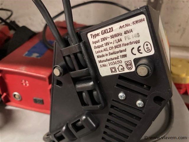 Leica gkl23 laders - afbeelding 2 van  2