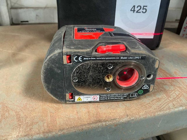 Leica lino l2p5-1 bouwlaser - afbeelding 5 van  7