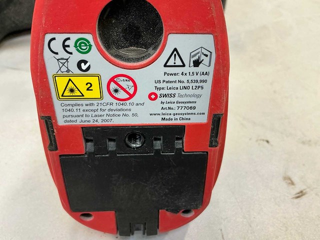Leica lino l2p5 bouwlaser - afbeelding 8 van  9