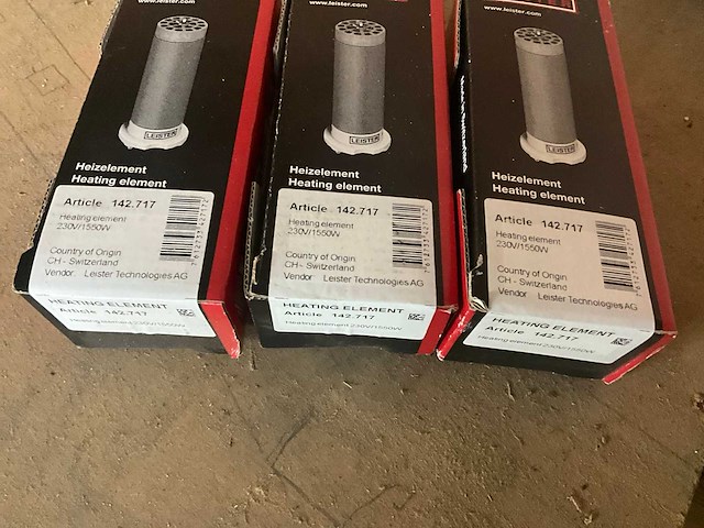 Leister 142.717 heating elementen (3x) - afbeelding 3 van  4