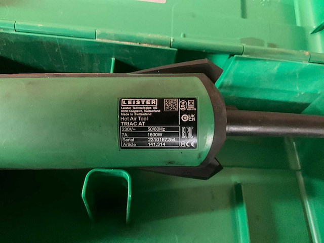 Leister hemtek st hetelucht lasmachine - afbeelding 4 van  7
