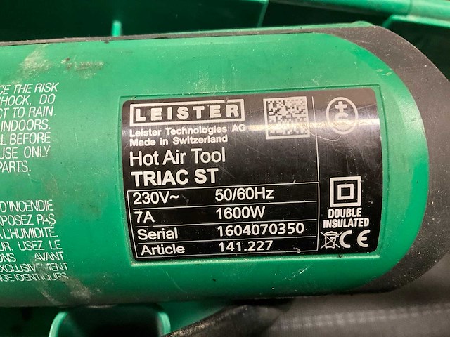 Leister triac st heteluchtpistool - afbeelding 4 van  4