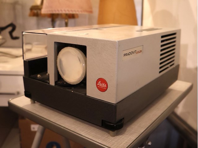 Leitz diaprojector & scherm - afbeelding 4 van  8