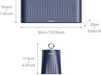 Lellaluka broodtrommel, 4-delige set - afbeelding 2 van  3