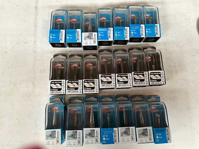 Leman diverse boor/frees accessoires (21x) - afbeelding 1 van  8