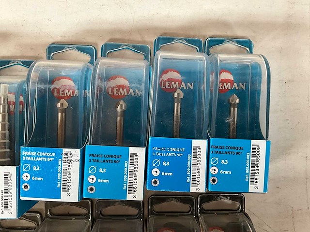 Leman diverse boor/frees accessoires (21x) - afbeelding 3 van  8