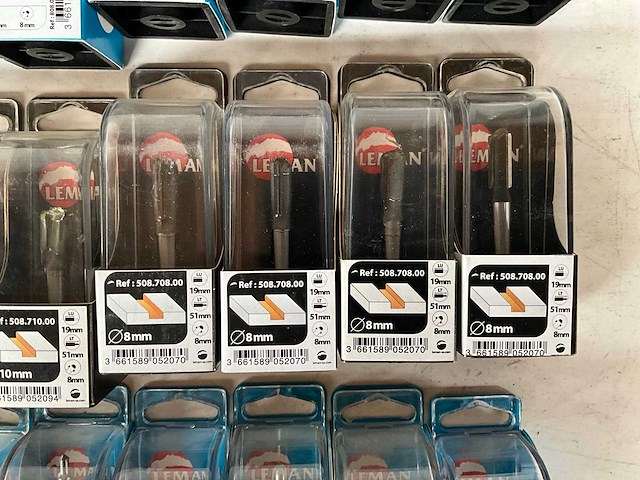 Leman diverse boor/frees accessoires (21x) - afbeelding 4 van  8