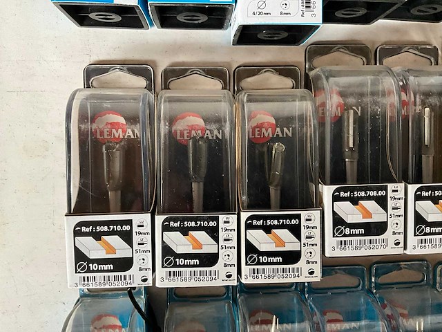 Leman diverse boor/frees accessoires (21x) - afbeelding 5 van  8