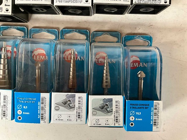 Leman diverse boor/frees accessoires (21x) - afbeelding 7 van  8