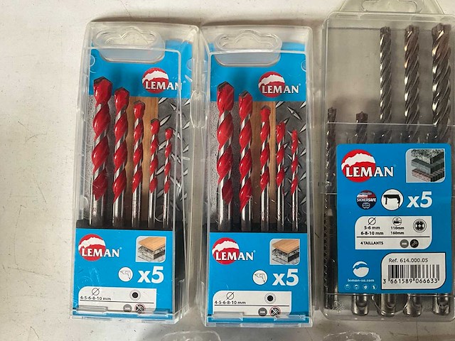 Leman diverse borensets (9x) - afbeelding 2 van  7