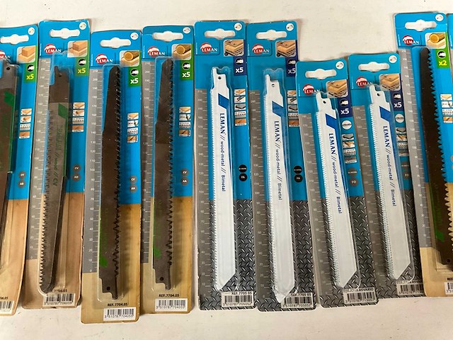 Leman diverse multipacks recipro zaagbladen (15x) - afbeelding 3 van  7