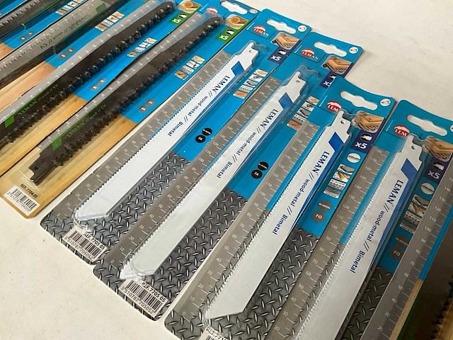 Leman diverse multipacks recipro zaagbladen (15x) - afbeelding 6 van  7