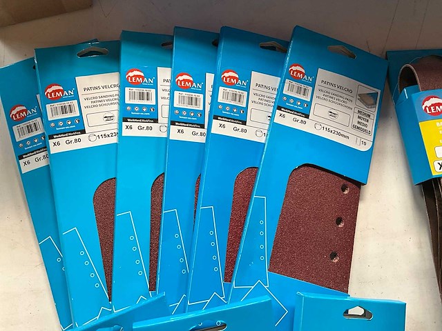 Leman diverse multipacks schuurpapier (23x) - afbeelding 3 van  4