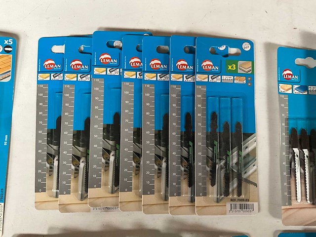 Leman diverse multipacks zaagbladen (35x) - afbeelding 3 van  8