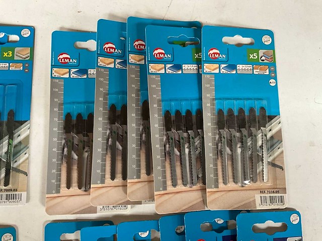 Leman diverse multipacks zaagbladen (35x) - afbeelding 4 van  8