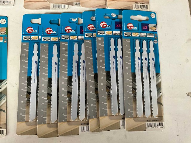 Leman diverse multipacks zaagbladen (35x) - afbeelding 5 van  8