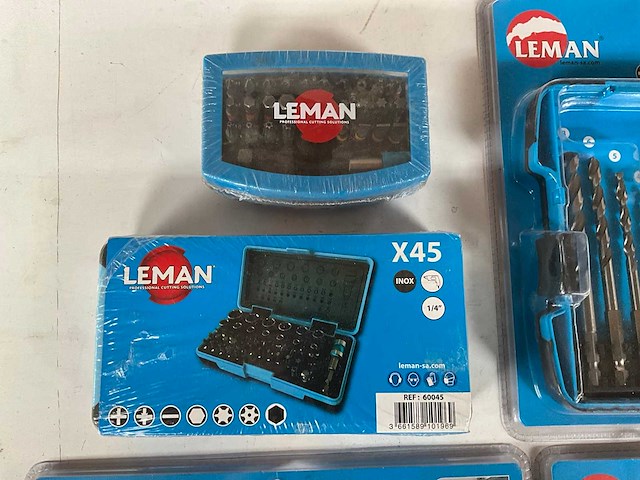 Leman mix kavel bits/boren sets - afbeelding 3 van  5