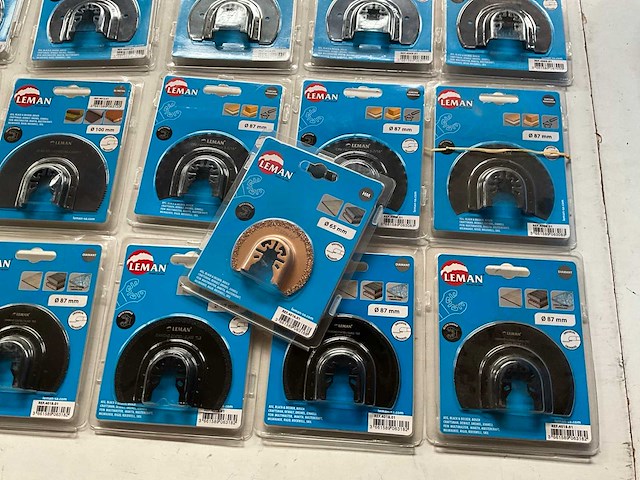 Leman mix kavel multitool accessoires - afbeelding 4 van  6