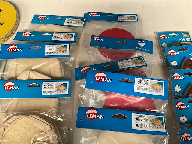 Leman mix kavel schuurpapier en accessoires - afbeelding 5 van  8