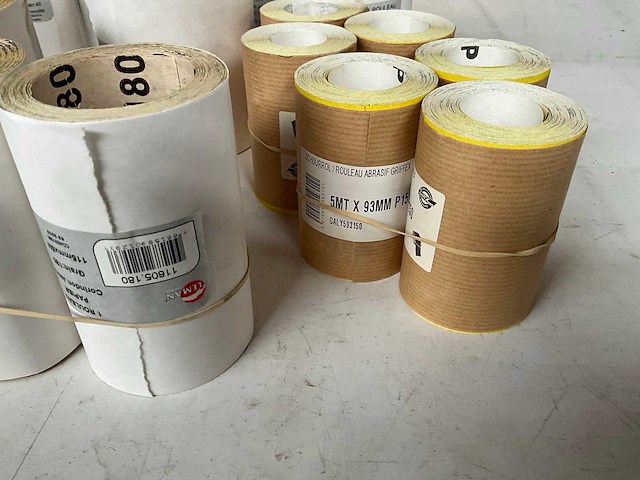 Leman partij diverse schuurpapier rollen - afbeelding 5 van  8