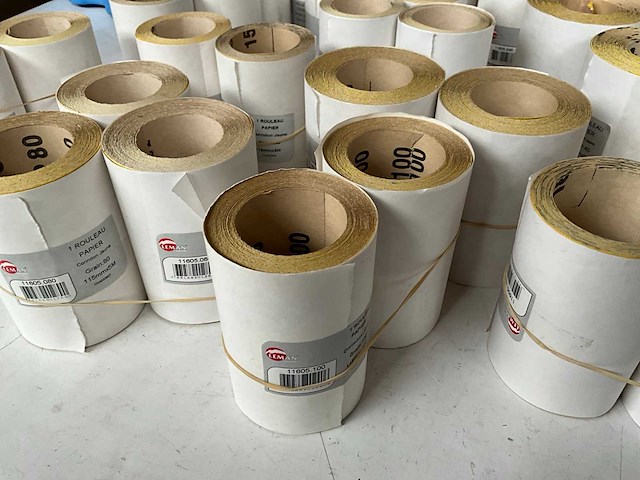Leman partij diverse schuurpapier rollen - afbeelding 6 van  8