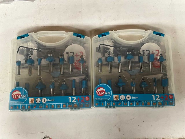 Leman set 12 + 2 bovenfrezen (2x) - afbeelding 1 van  4