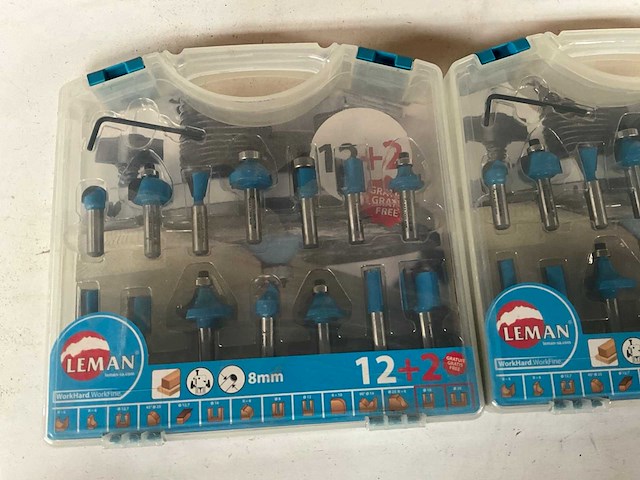 Leman set 12 + 2 bovenfrezen (2x) - afbeelding 3 van  4