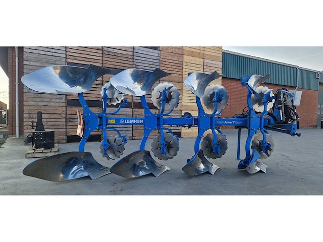 Lemken juwel 7 vario 4 schaarploeg - afbeelding 1 van  6