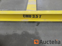 Lemmens cmu roerpedaal: 3,5 t (9424-00030) - afbeelding 2 van  5