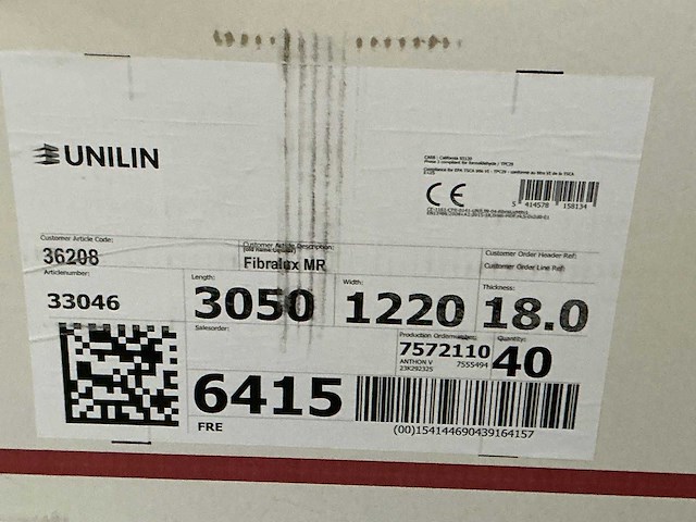 Lempan fibralux mr-pefc mdf (40x) - afbeelding 4 van  4