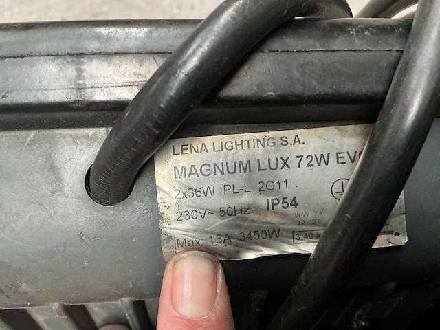 Lena magnum lux 72w bouwlamp - afbeelding 3 van  3