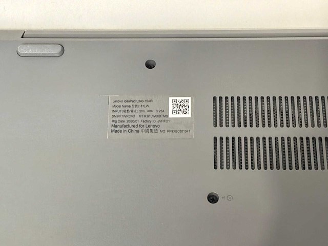 Lenovo ideapad l340-15api laptop - afbeelding 4 van  4