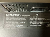 Lenovo lt2323zwc monitor (3x) - afbeelding 2 van  10