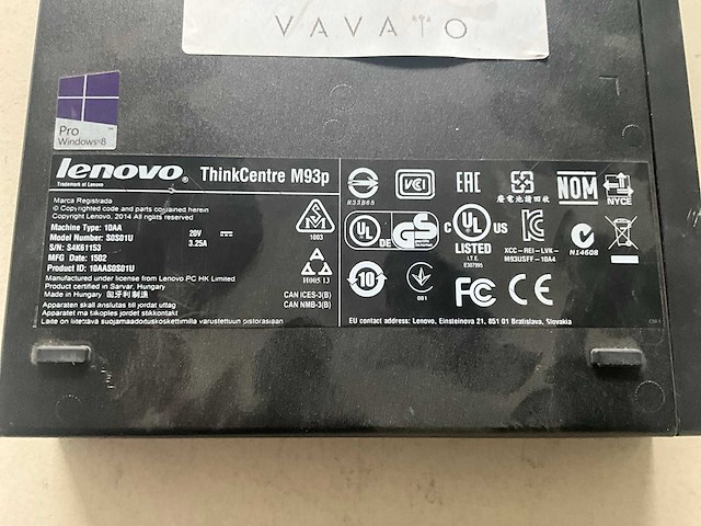 Lenovo s0s01u 10aa desktop pc - afbeelding 3 van  5