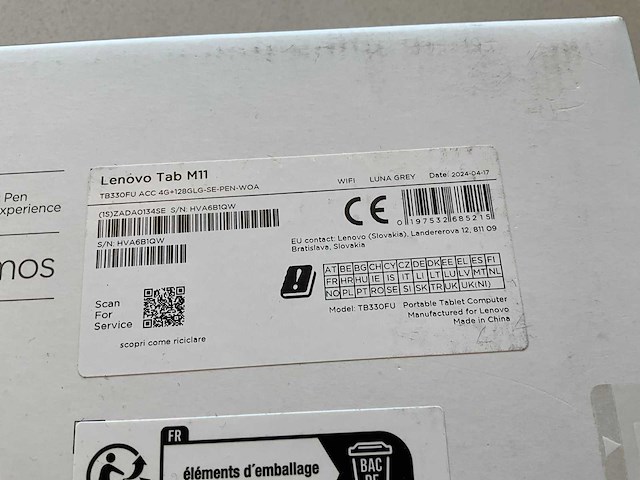 Lenovo tab m11 tablet with tab pen - afbeelding 9 van  9