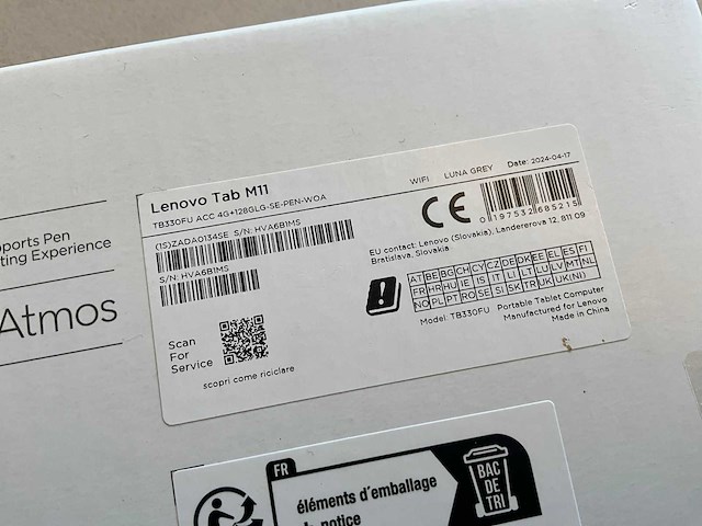 Lenovo tab m11 tablet with tab pen - afbeelding 7 van  7