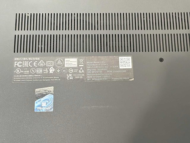 Lenovo thinkbook 15 g3 laptop - afbeelding 9 van  9