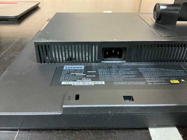 Lenovo thinkvision d20215fto monitor (3x) - afbeelding 3 van  11