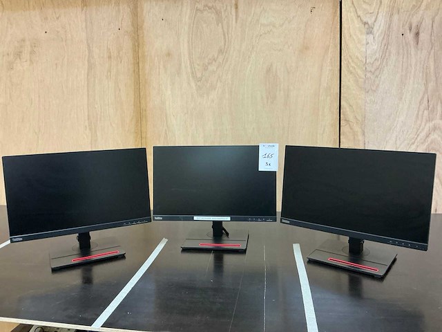 Lenovo thinkvision d20215fto monitor (3x) - afbeelding 1 van  11